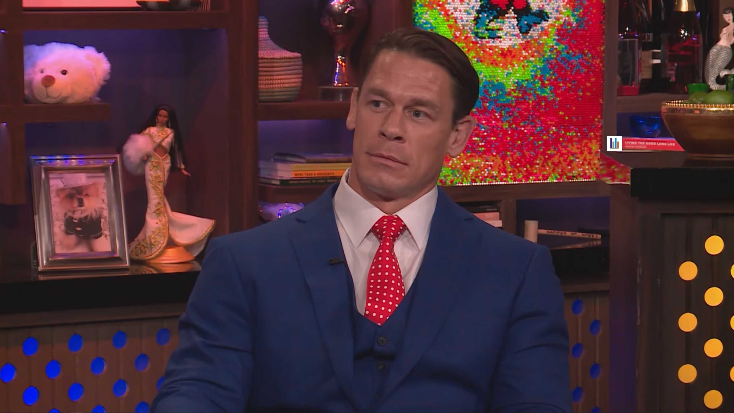 Andy Cohen (John Cena pictured) Andy Cohen (John Cena pictured)